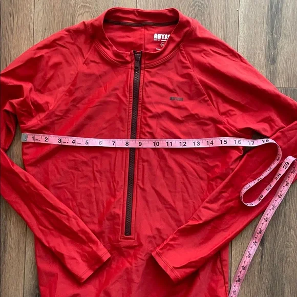 ABYSSE Bo Long Sleeve Surfsuit - Lava - Picture 6 of 8